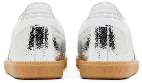 Samba OG "Silver Metallic Cracked Leather"