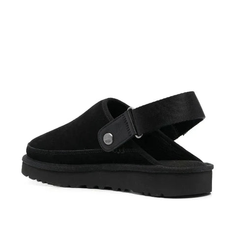 Goldencoast suede clogs