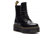 Dr. Martens Jadon Platform Boots Black Smooth Leather