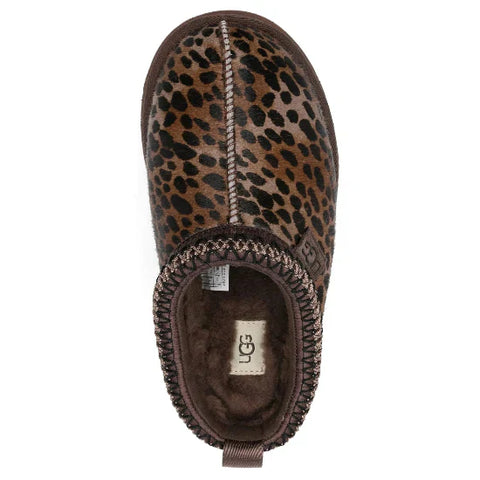 Tazz Caspian leopard-print platform mules
