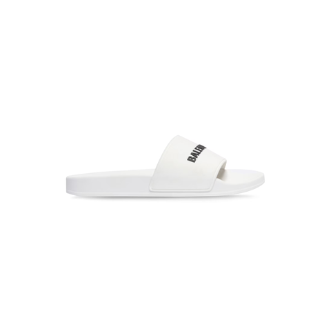 Sale! Balenciaga Pool Slide Slipper White