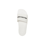 Sale! Balenciaga Pool Slide Slipper White