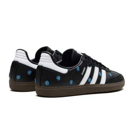 Adidas Samba Light Blue Floral Core Black