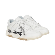 Sale! OFF-WHITE Out Of Office low Tops for Walking for – White Black
