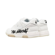 OFF-WHITE Out Of Office OOO low Tops for Walking for – White Black