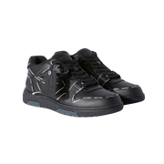 OFF-WHITE Out Of Office OOO low Tops Sartorial Stitching Black