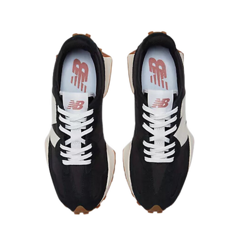 New Balance 327 – Black White Gum