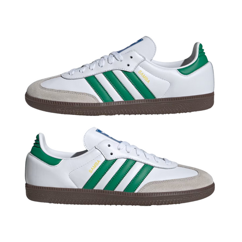 Sale! Adidas Samba OG Foot Wear – White Green