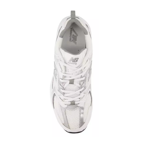 New Balance 530 – White Silver Metallic