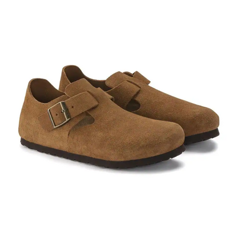 Birkenstock London – Suede Leather Mink
