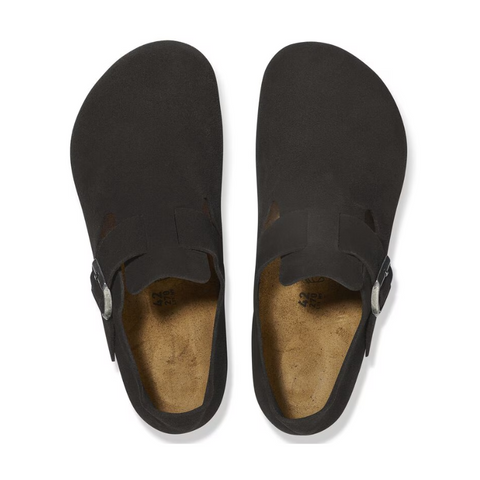 Birkenstock London – Suede Leather Black
