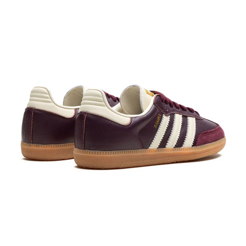 Adidas Samba OG Maroon – Gold Metallic