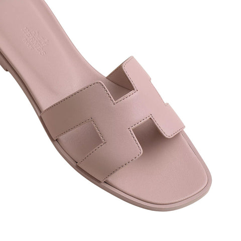 Hermes Oran Sandal Rose/Cancan