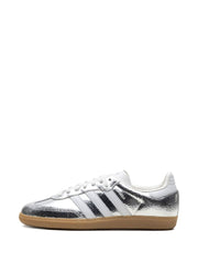 Adidas Samba OG "Silver Metallic Cracked Leather"