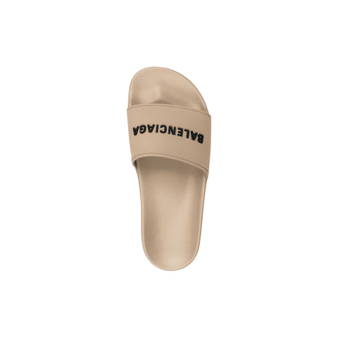 Sale! Balenciaga Pool Slide Slipper beige