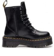 Dr. Martens Jadon Platform Boots Black Smooth Leather