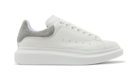 Alexander McQueen Oversized 'White Grey Suede'