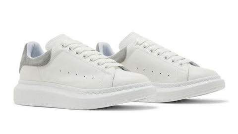 Alexander McQueen Oversized 'White Grey Suede'